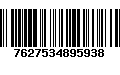 Código de Barras 7627534895938