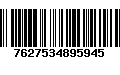 Código de Barras 7627534895945