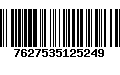 Código de Barras 7627535125249