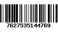 Código de Barras 7627535144769