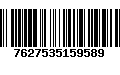 Código de Barras 7627535159589