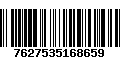 Código de Barras 7627535168659