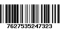 Código de Barras 7627535247323