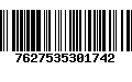 Código de Barras 7627535301742