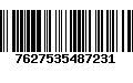 Código de Barras 7627535487231