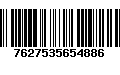 Código de Barras 7627535654886