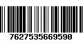 Código de Barras 7627535669590