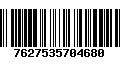 Código de Barras 7627535704680