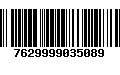 Código de Barras 7629999035089