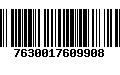 Código de Barras 7630017609908