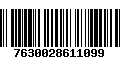 Código de Barras 7630028611099