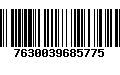 Código de Barras 7630039685775