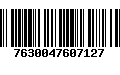 Código de Barras 7630047607127