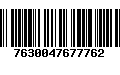 Código de Barras 7630047677762