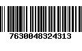 Código de Barras 7630048324313