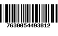 Código de Barras 7630054493812