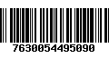 Código de Barras 7630054495090