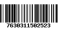 Código de Barras 7630311502523