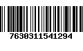 Código de Barras 7630311541294