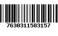 Código de Barras 7630311583157