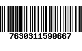 Código de Barras 7630311590667