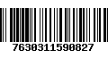 Código de Barras 7630311590827