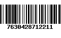 Código de Barras 7630428712211