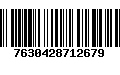 Código de Barras 7630428712679