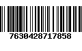 Código de Barras 7630428717858