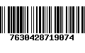 Código de Barras 7630428719074