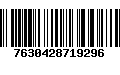 Código de Barras 7630428719296