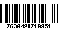 Código de Barras 7630428719951