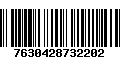 Código de Barras 7630428732202