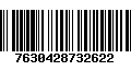 Código de Barras 7630428732622
