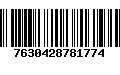 Código de Barras 7630428781774