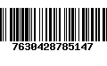 Código de Barras 7630428785147