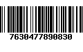 Código de Barras 7630477890830