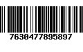 Código de Barras 7630477895897