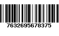 Código de Barras 7632695678375