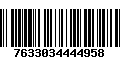 Código de Barras 7633034444958