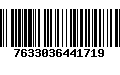 Código de Barras 7633036441719