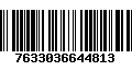 Código de Barras 7633036644813