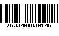 Código de Barras 7633400039146