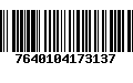 Código de Barras 7640104173137