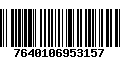 Código de Barras 7640106953157