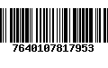 Código de Barras 7640107817953