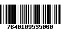 Código de Barras 7640109535060