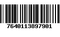 Código de Barras 7640113897901