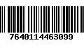 Código de Barras 7640114463099