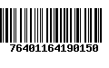 Código de Barras 76401164190150